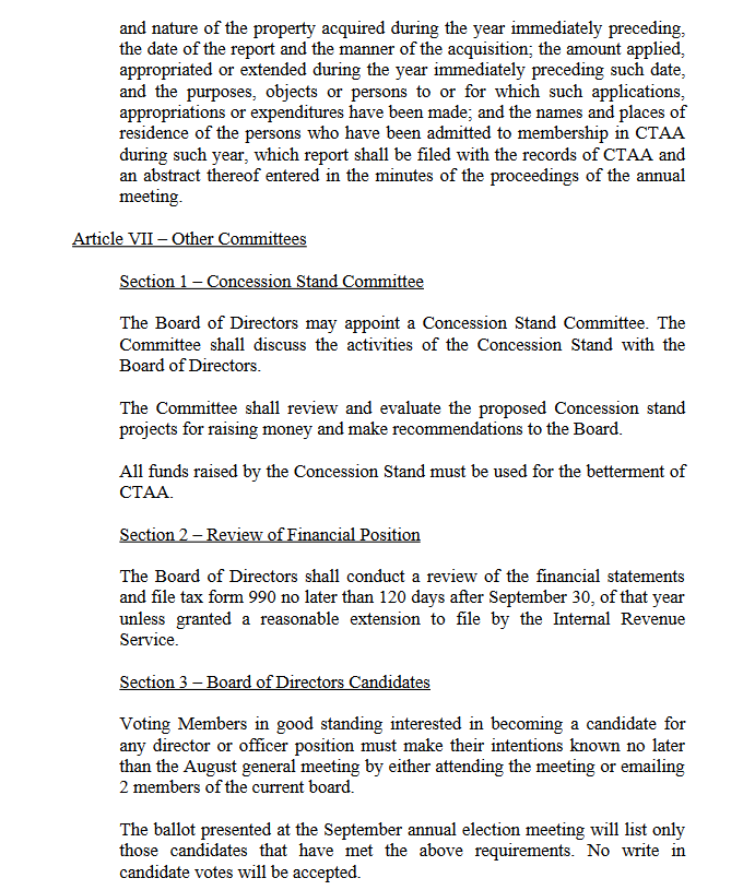 By-Laws