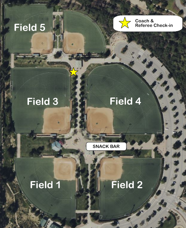 Chino Hills Community Park fields - view 1