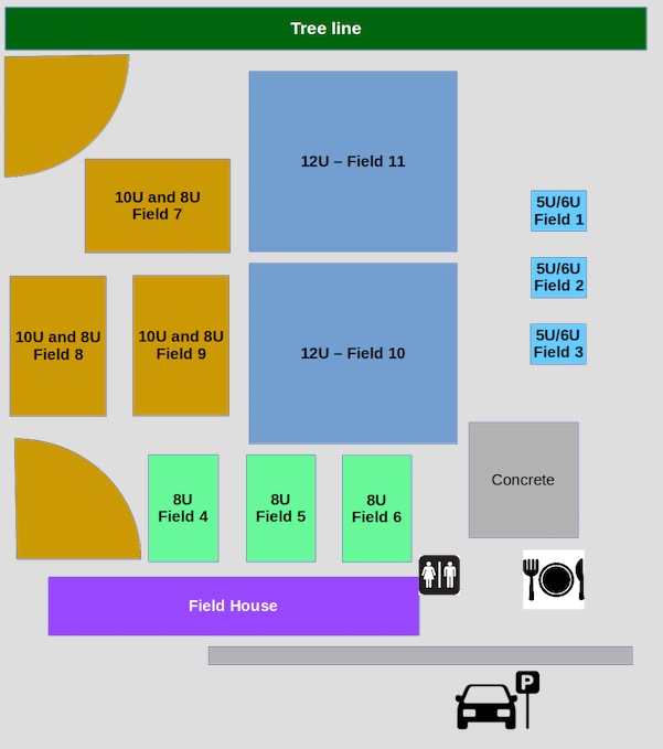 Ayso 418 Field Map Soccer Fest Field Map