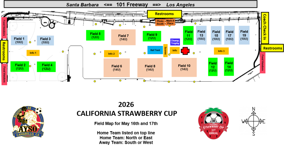 2026 CSC Field Map