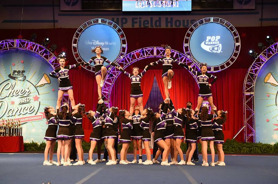 Pop Warner national cheer competition