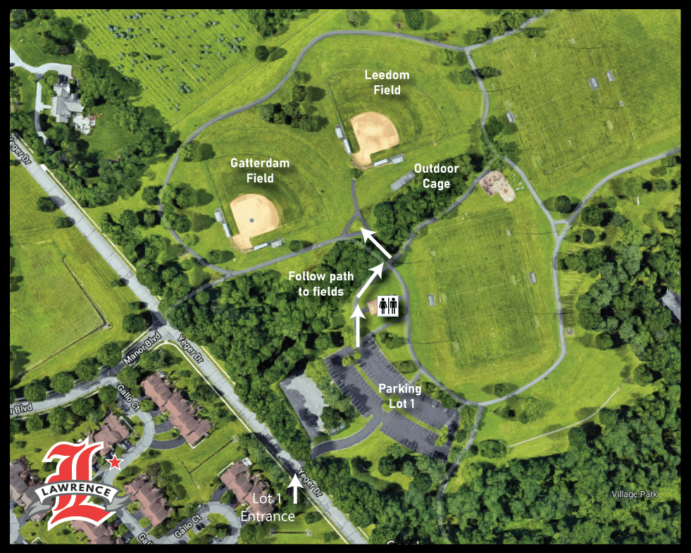 Map of Lawrence Village Park
