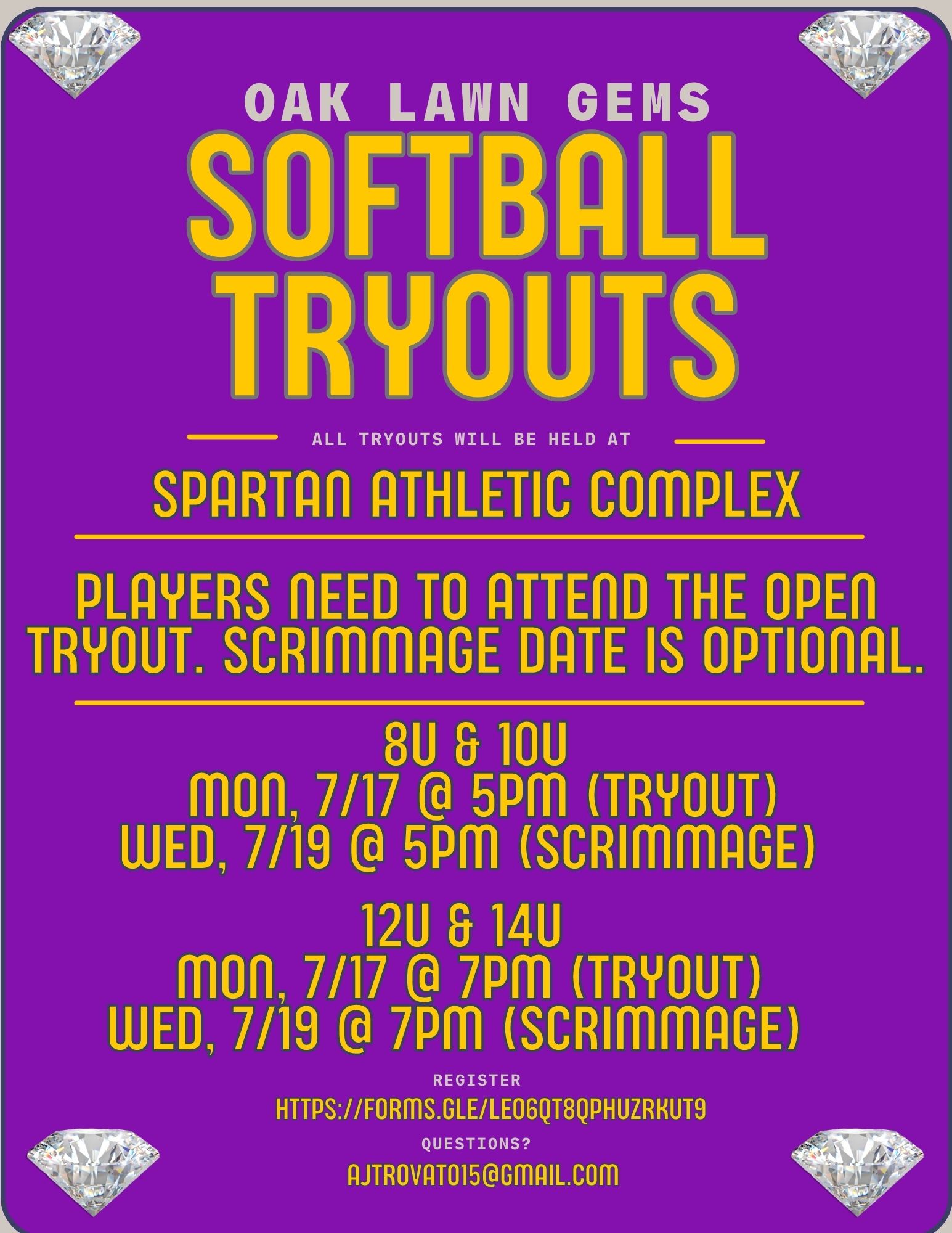 Local Travel Softball Teams - by4n4pa