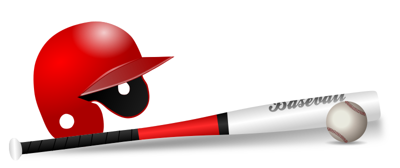 Red Helmet & Bat