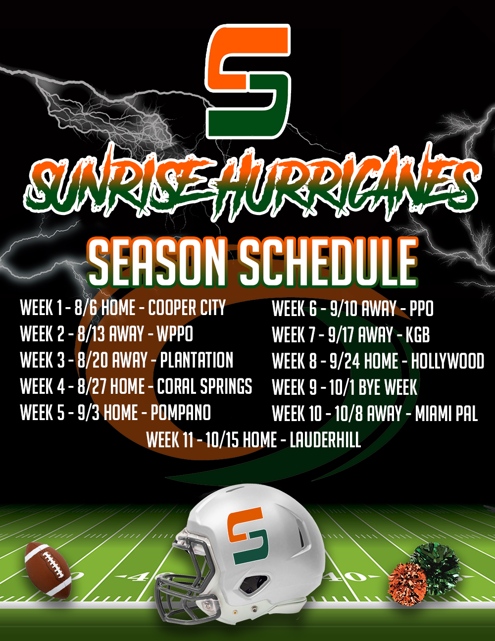 Season Schedule