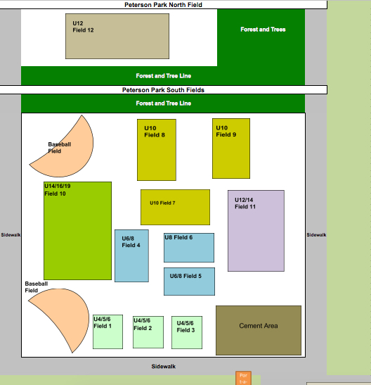 Ayso 418 Field Map Soccer Fest Field Map