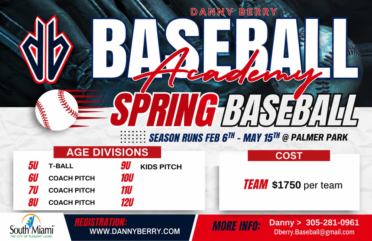 Spring 2027 registration flyer