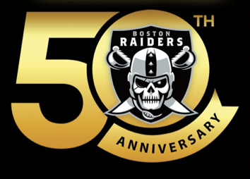 Boston Raiders 50th Logo