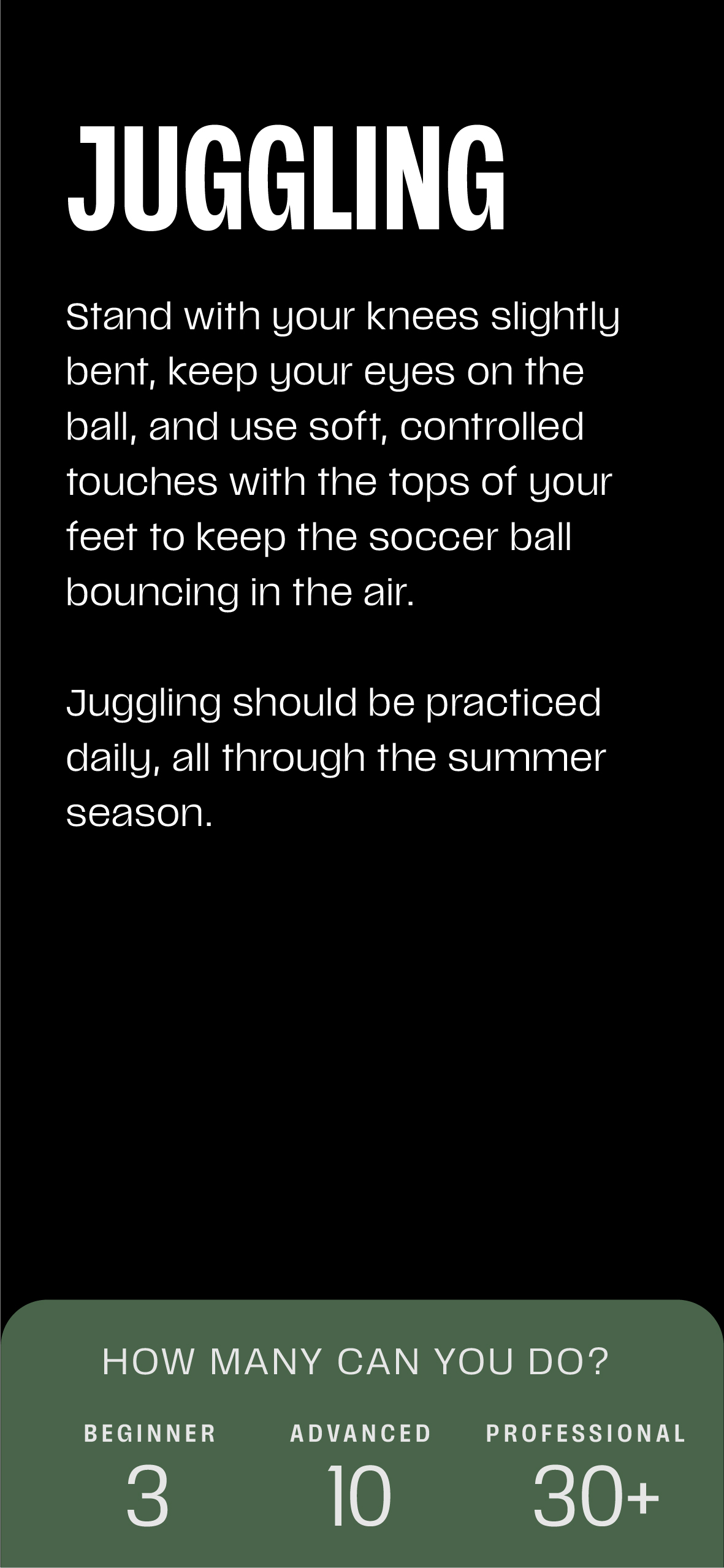 Week 1 Juggling Challenge