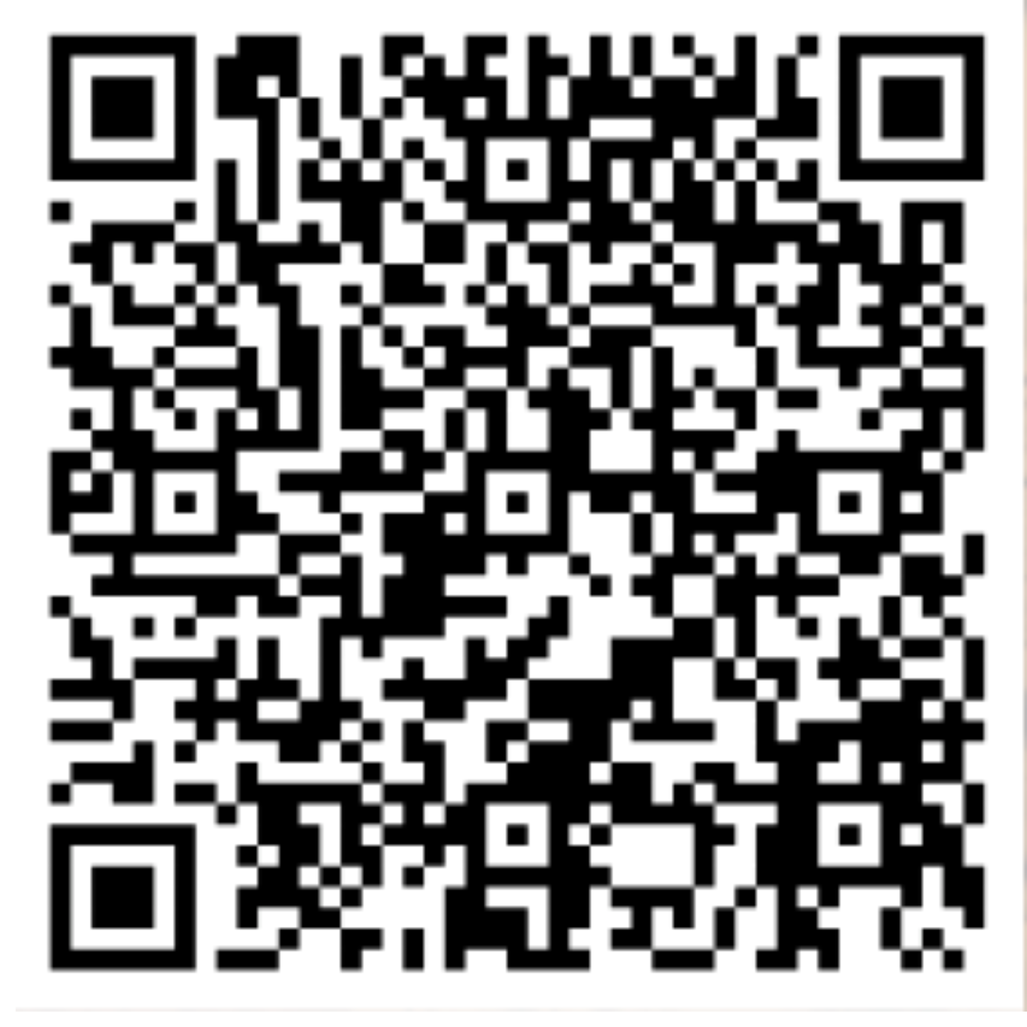 QR Code for Sweepstakes Entry